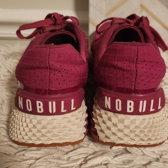 NOBULL Ripstop AllDay Runner in Raspberry Pink | Size 8.5 Cross Fit Trainer - Picture 5 of 10